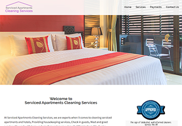 Serviced Apartments Cleaning Services - Standard Package