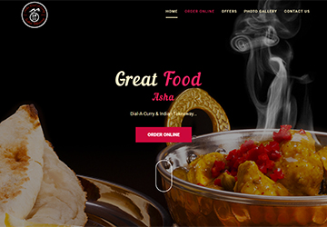 Asha Dial A Curry - Ecommerce Package