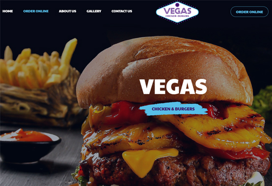 Vegas Chicken & Burgers Portfolio